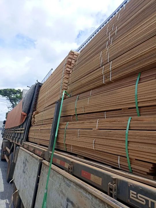 Prancha de Eucalipto Rosa  30 x 3,5  / 3 mts (cada) - Foto 2