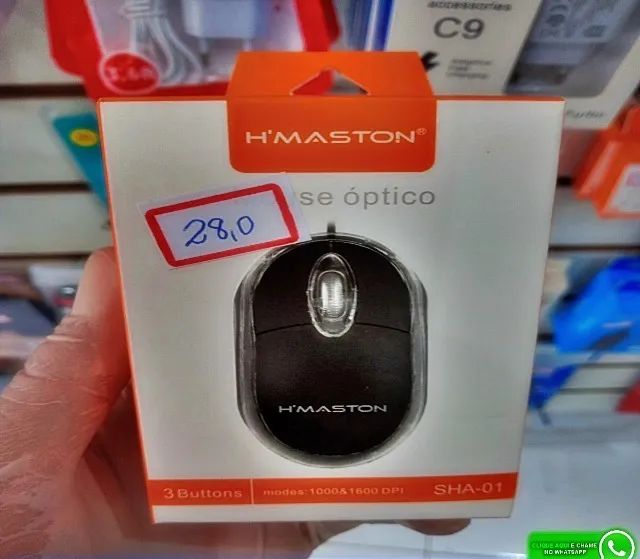 Mouse optico 1200 Dpis 