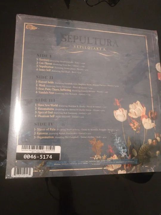 Disco de Vinil Sepultura - Sepulquarta (Edição Limitada) - Foto 2