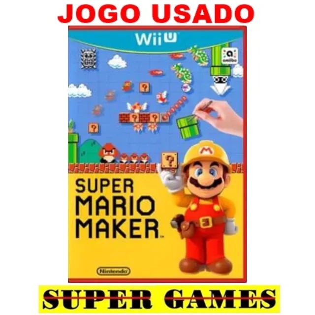 Super Mario Maker Wii U (sem livro) 