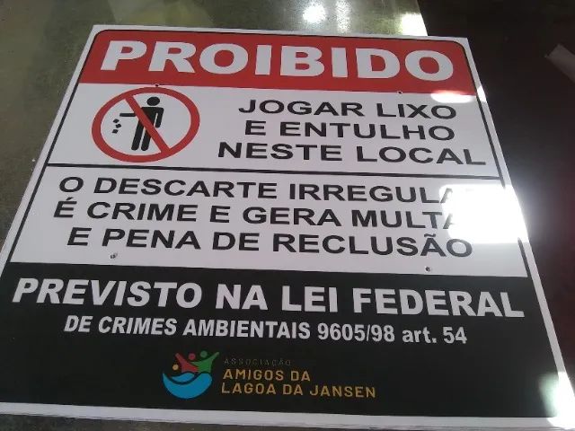 Placas de Sinalização em pvc - Foto 2