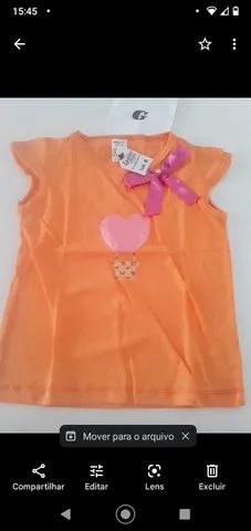 Lindas e maravilhosas blusas infantis em algodão - Foto 2