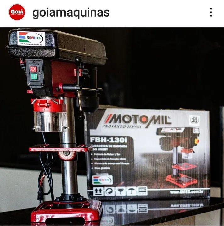 Furadeira de bancada 
