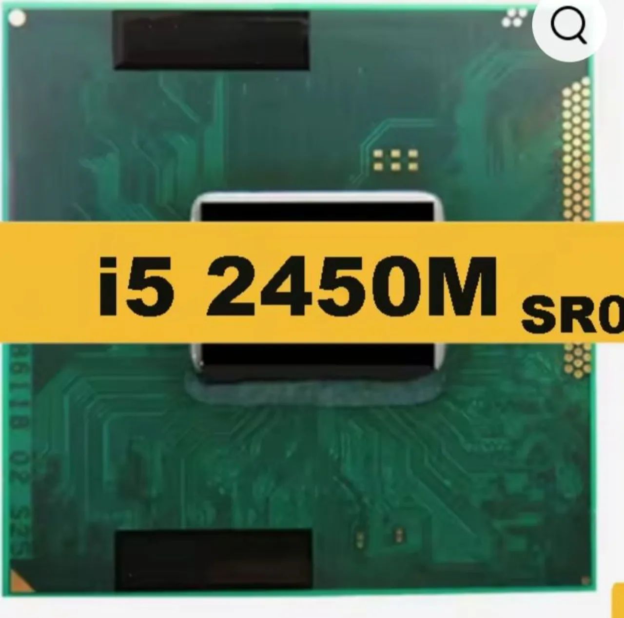 Processador i5 2450m 2.4 ghz pentium socket 998 rpga
