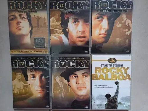 rocky coleção (DVD)
