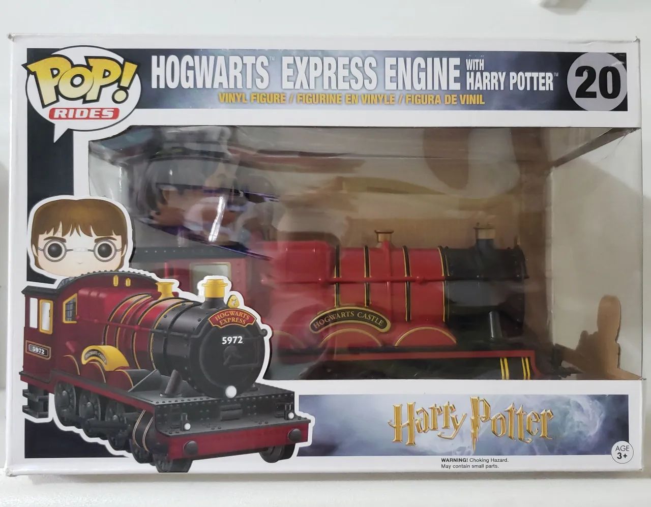 Funko pop Harry, Rony e Hermione no Expresso Só