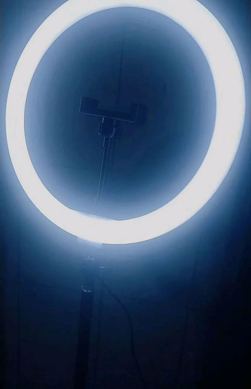 Ring light iluminador 10 polegadas com tripé  - Foto 2