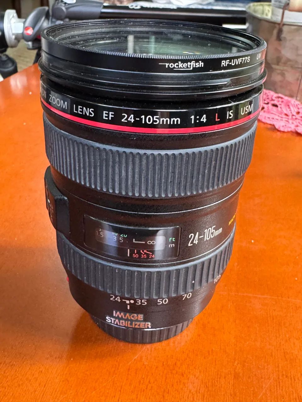 Lente Canon EF 24-105mm f/4 L IS USM - Semi-Nova,