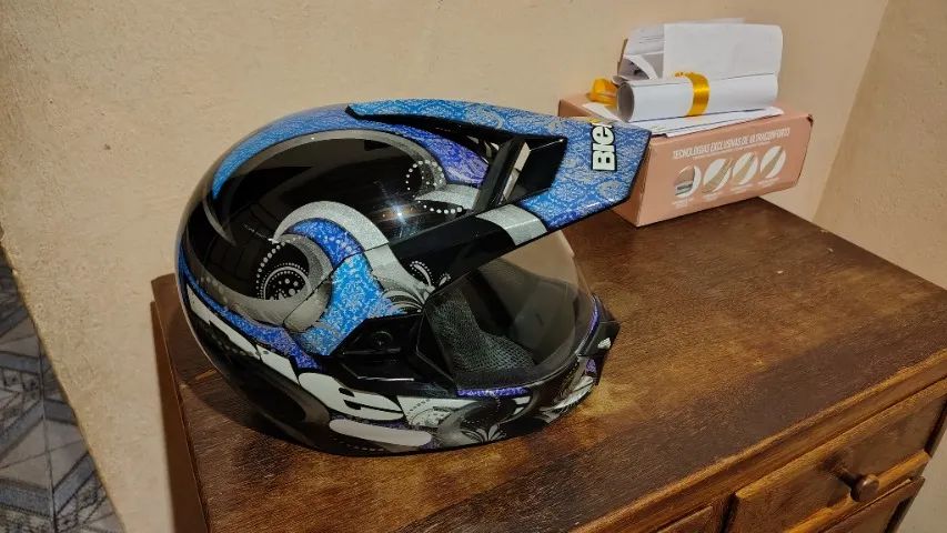Capacete moto  - Foto 3