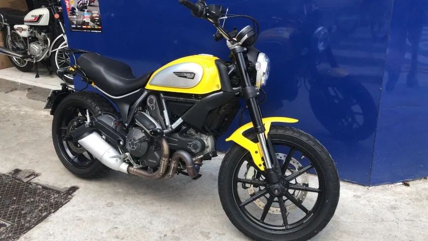 DUCATI SCRAMBLER ICON 800 ANO 2016 APENAS 5.000KM - Foto 2