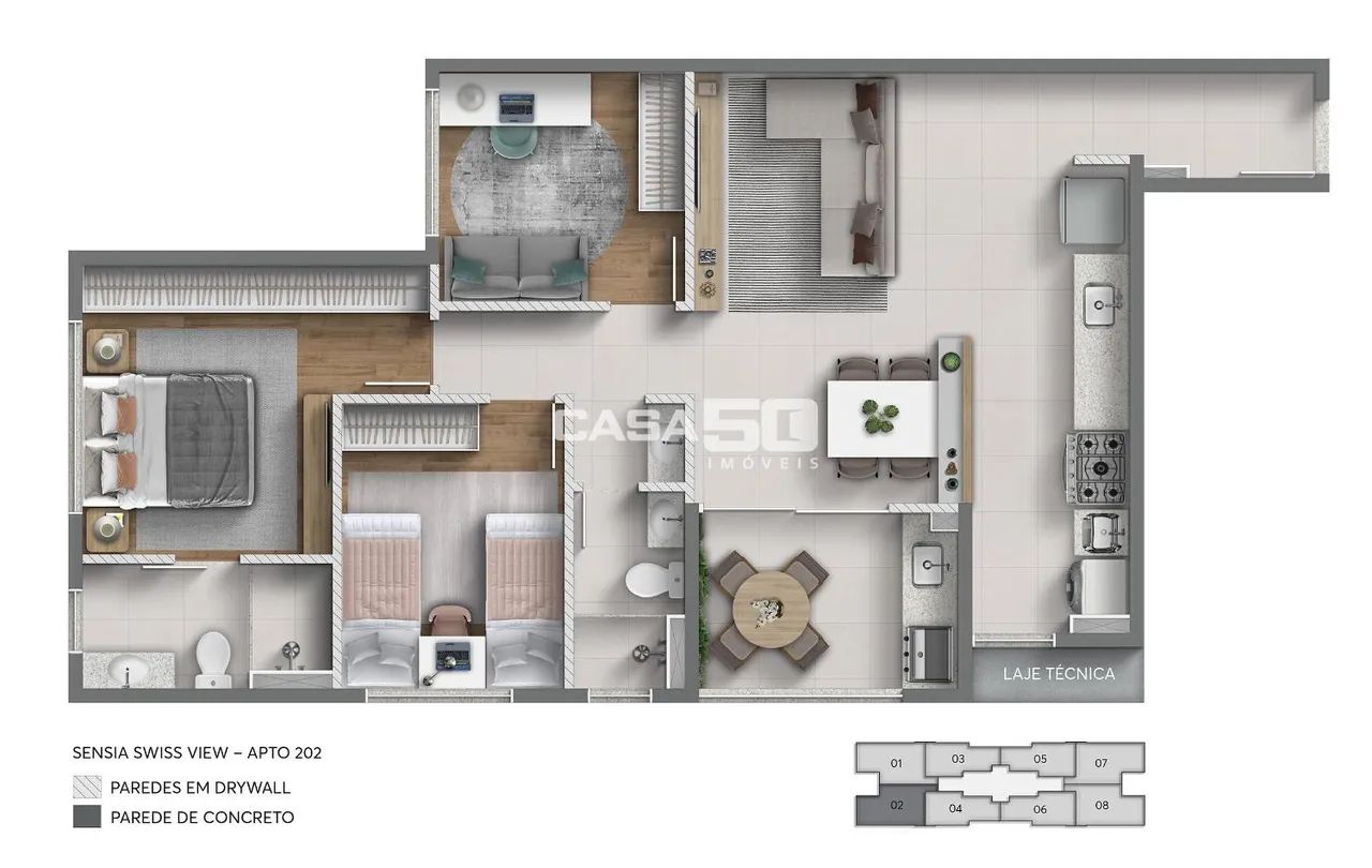 Apartamento a venda Swiss Park Campinas - Foto 5