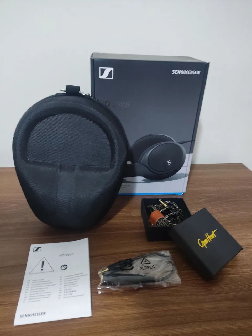 Fone de ouvido Sennheiser HD 560S - Estado Impecável com Case e Cabo 4.4mm OpenHeart  - Foto 6