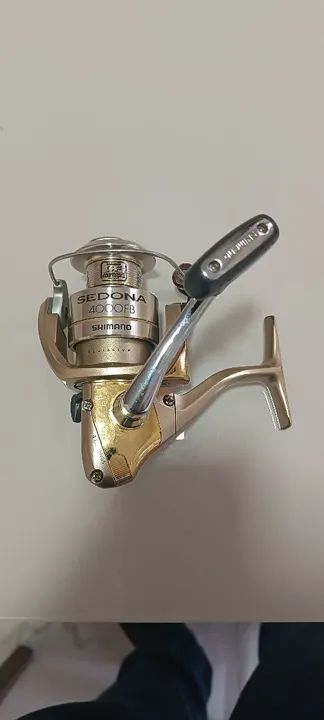 Carretilha Shimano Sedona 4000FB + Shimano Solstace 4000 fi