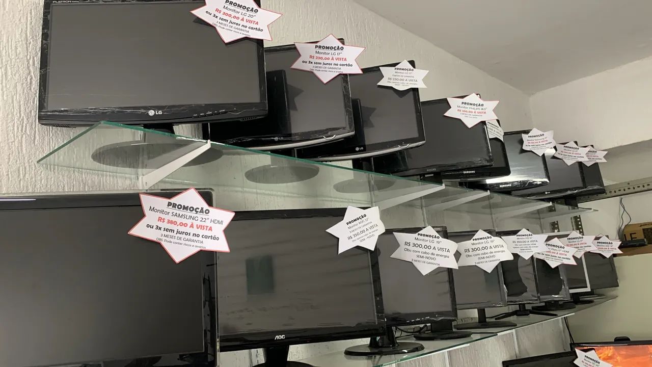 Monitores em Promoção