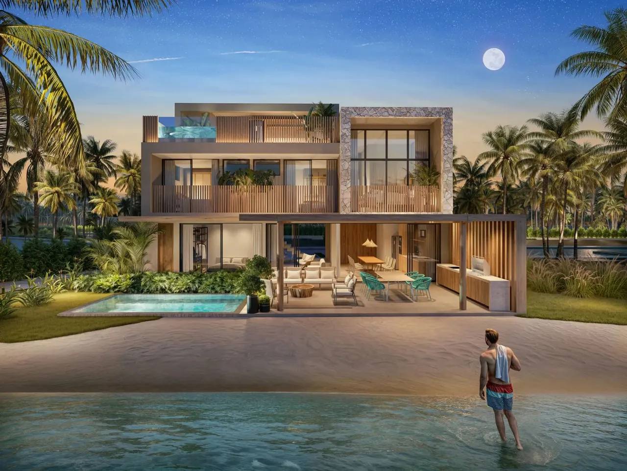 PRAIA DO PATACHO - 153 m² sendo 4 suítes e 388 m² sendo 5 suítes, pé na areia frente mar