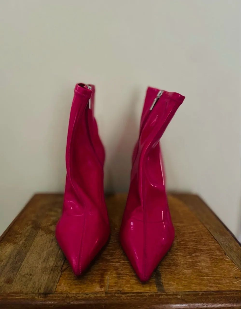 Schutz Patent Leather Boot64628725556739122