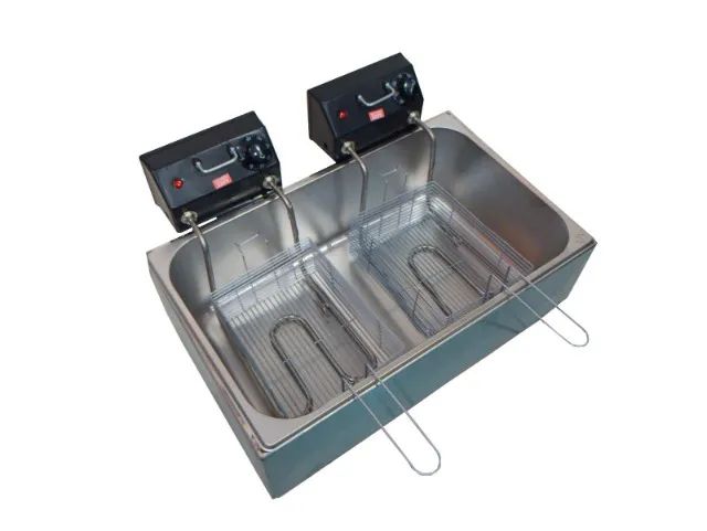 Fritadeira Elétrica Equipe Inox 12 L 1Cuba 220v  - Foto 3