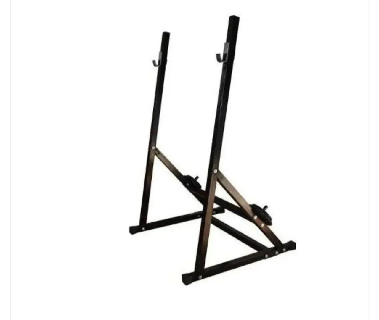 Rack agachamento e supino com suporte anilha 