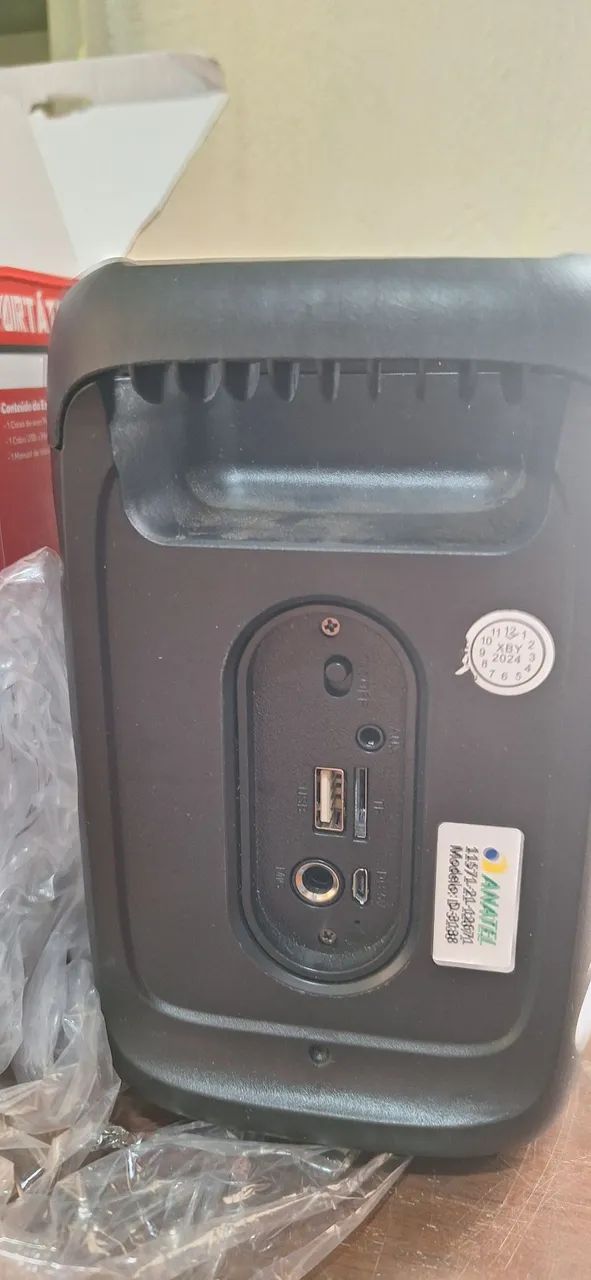 Caixa de som portátil. Bluetooth. Sala de aula. - Foto 4