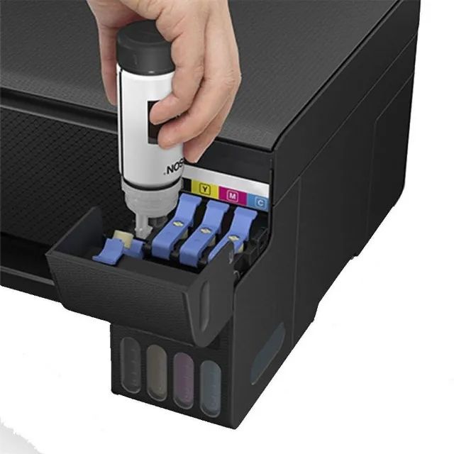 Impressora Multifuncional Epson EcoTank L3250, Colorida, Wifi, USB, Bivolt, 12x 85.52 - Foto 3