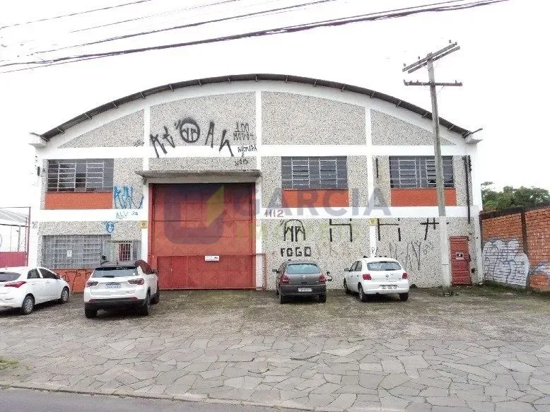 Depósito amplo no bairro São Sebastião em Porto Alegre .