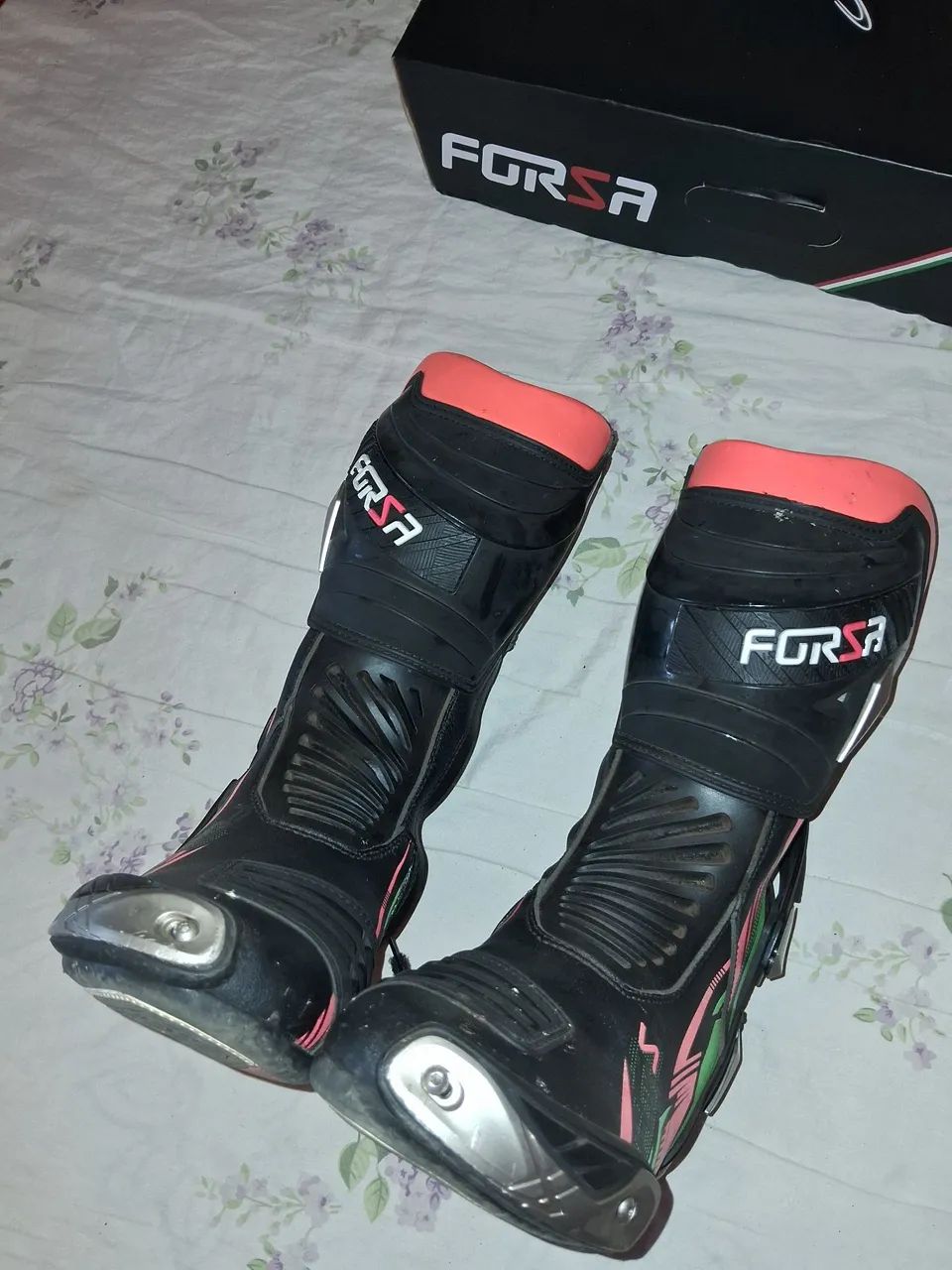 Botas de Motociclismo FORSA - Design Italiano - Foto 4