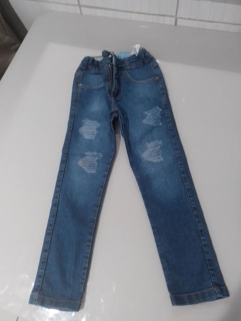 Calça jeans masculino infantil  - Foto 2