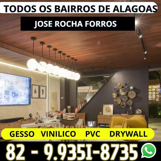 FORRO DE PVC, DRYWALL E GESSO - INSTALAÇÃO EM MACEIÓ - Foto 4