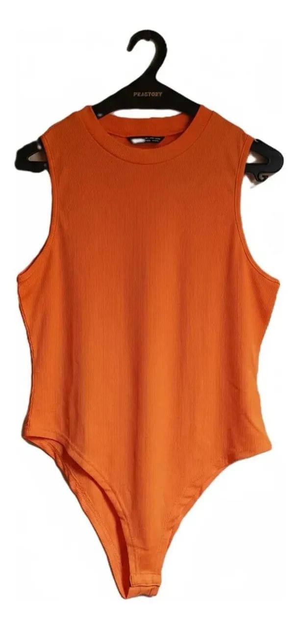 body laranja shein - Foto 4