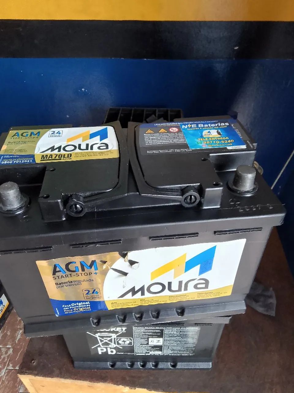 BATERIAS MOURA AGM 60AH E 70AH - Foto 4