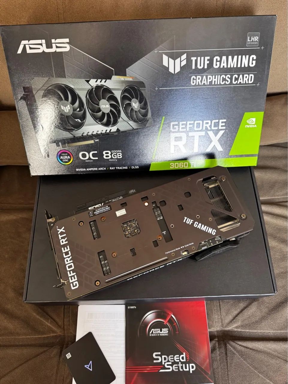 RTX 3060ti ASUS TUFF 8GB impecável  - Foto 3