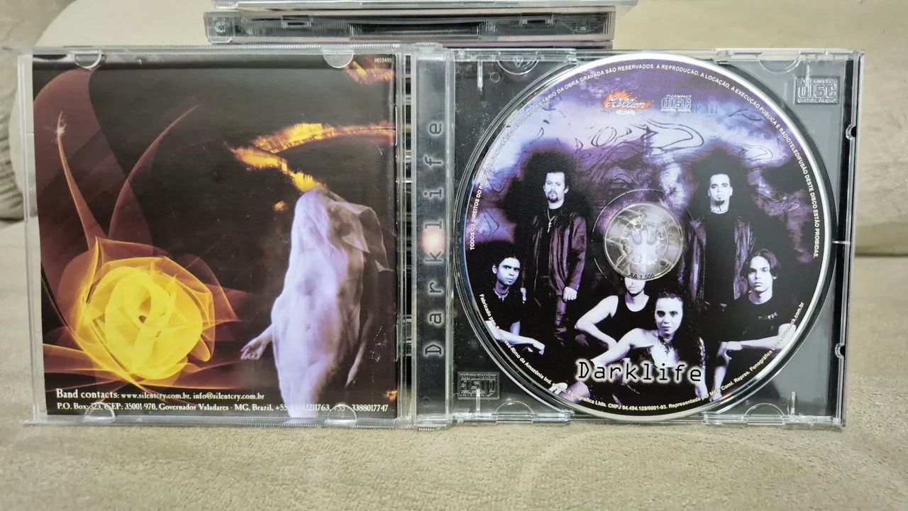CD Silent Cry - Darklife - Foto 3