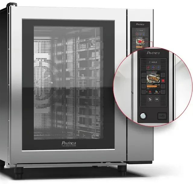 Forno combinado Cmax10 EVO Prática * Cesar