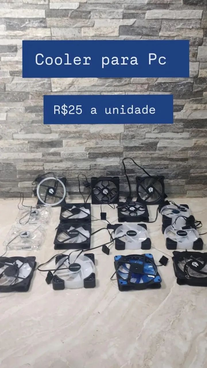 Cooler para Pc (diversos modelos)