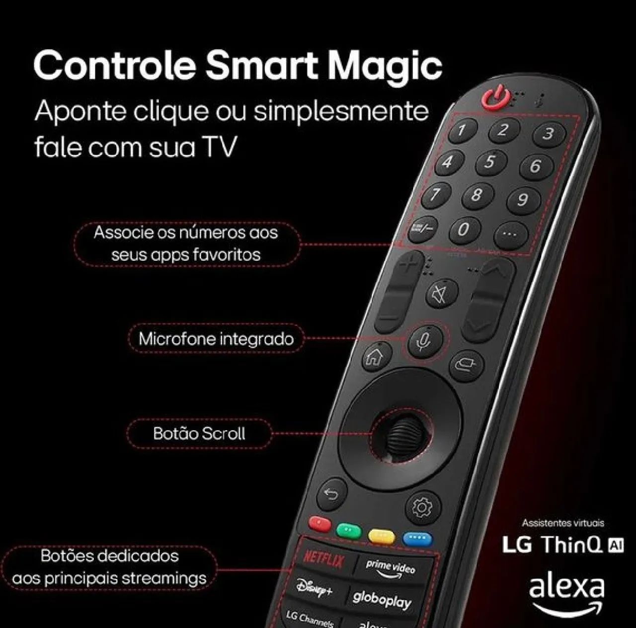Smart tv 5xmais TV LG de 50 Polegadas - Foto 2