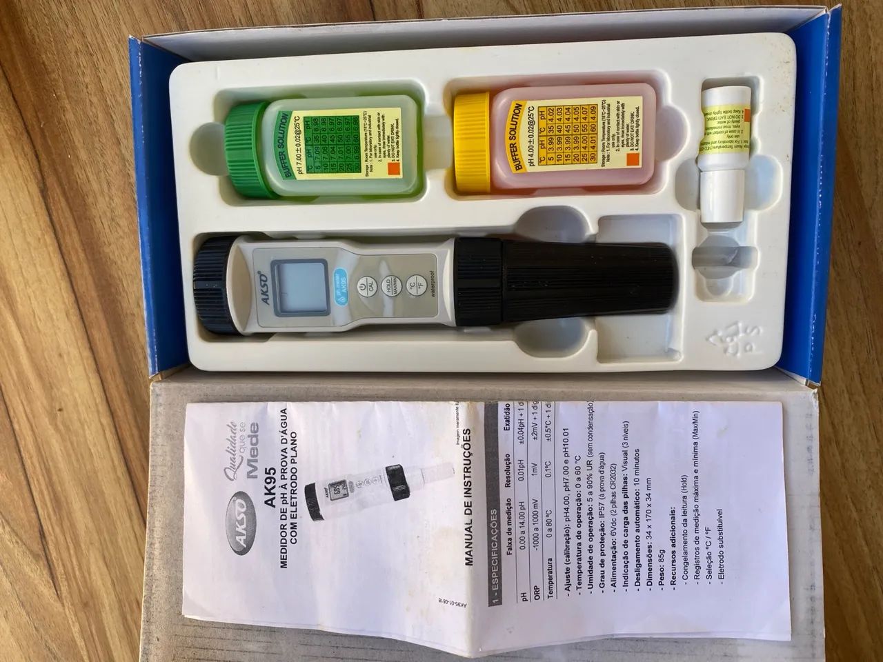 Medidor de pH de Bolso AK95 - Foto 2
