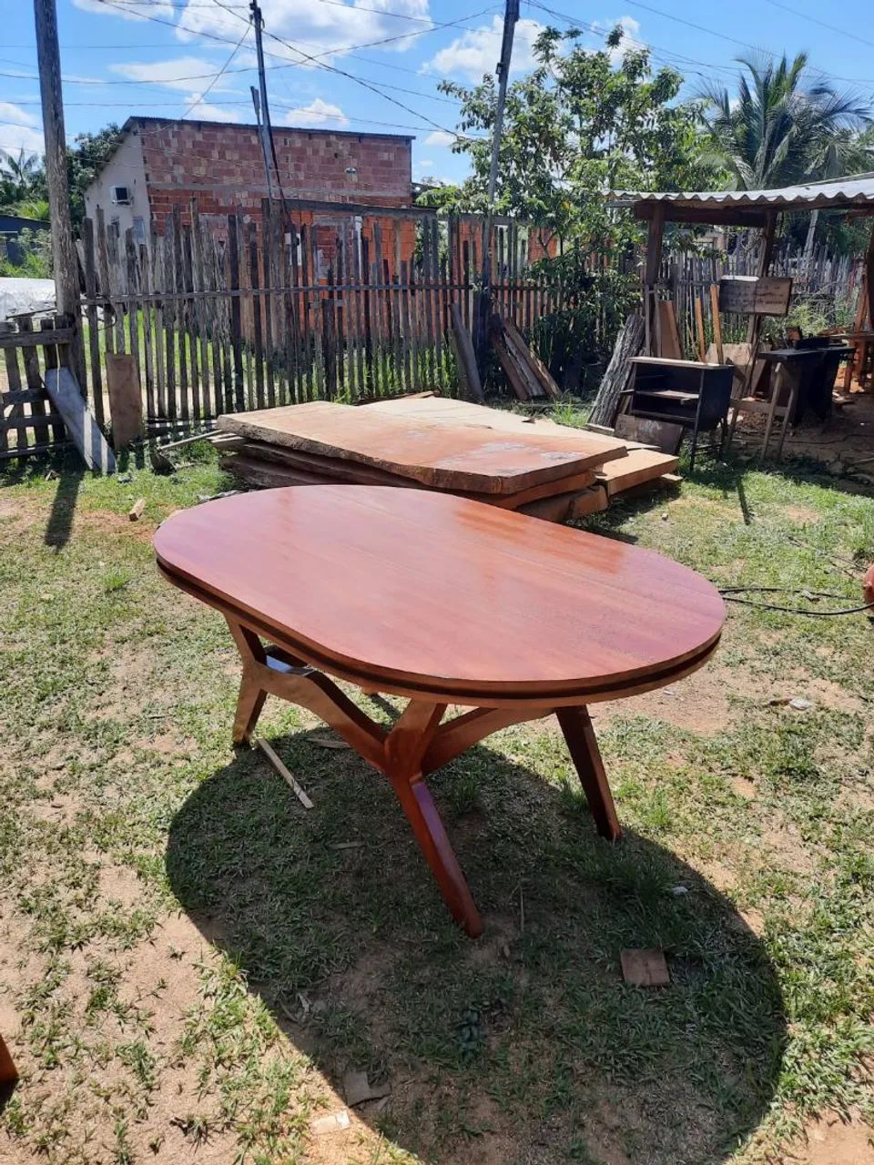 Mesa oval com catacanas - Foto 5
