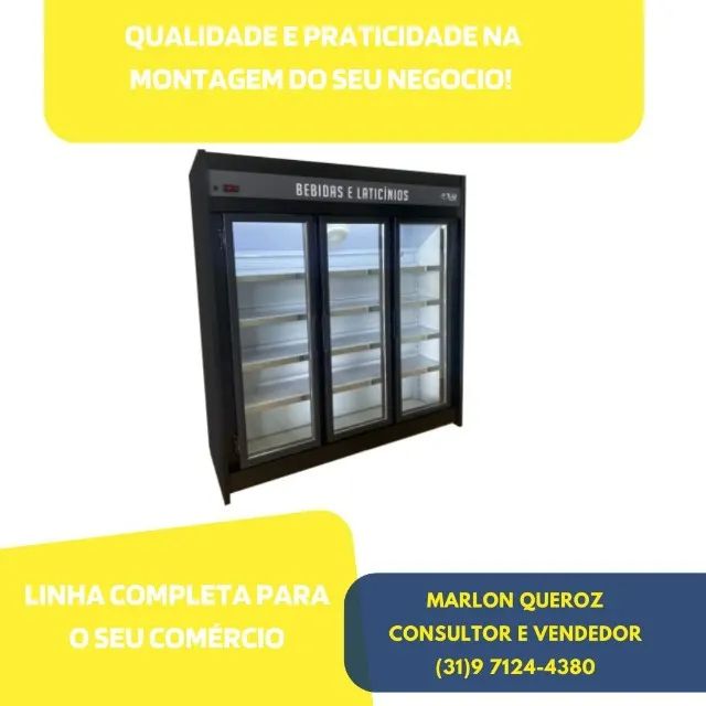 Geladeira Expositora 3 Portas Polar 127/220v