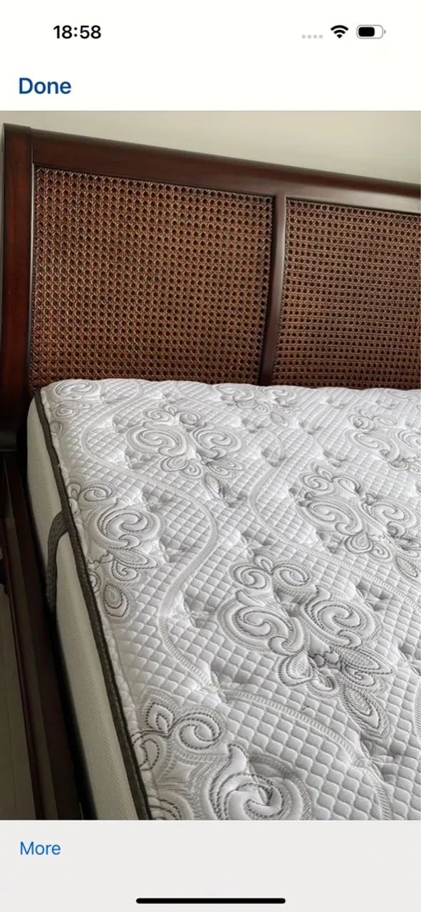 Cama Box de Casal com Cabeceira