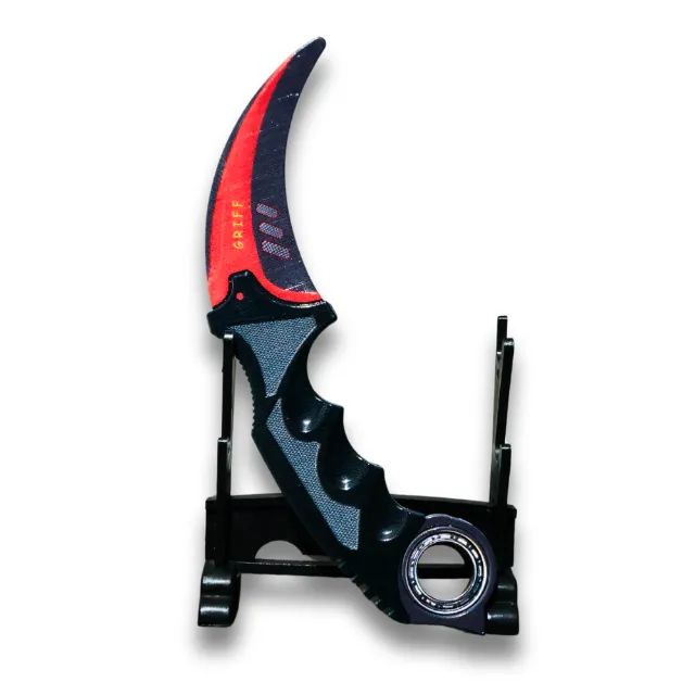 Karambit Knife CS:GO Autotronic Metal Skin Realistic Non-Functional 18 cm64728349569665123