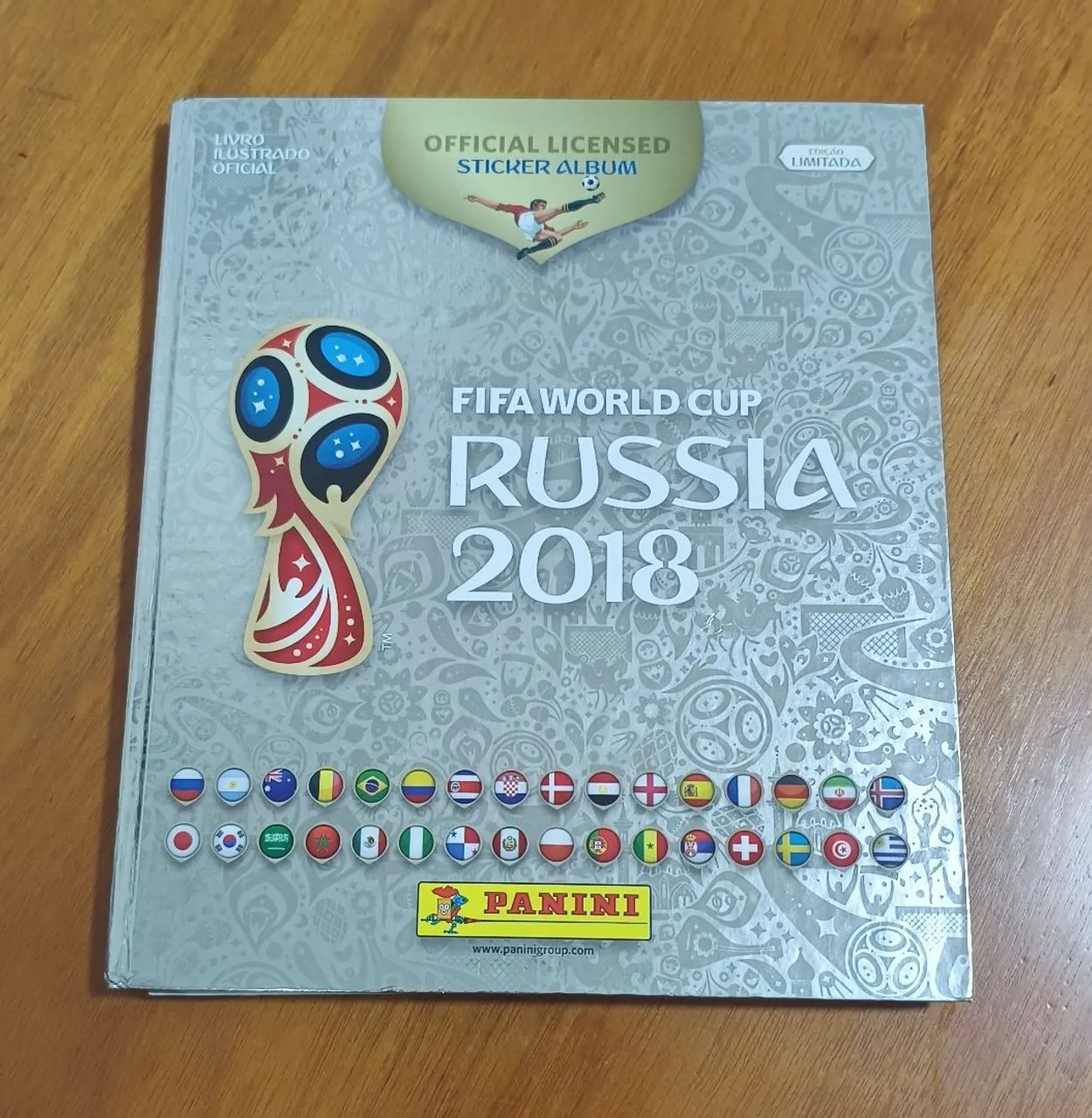 Álbum de Figurinhas Copa do Mundo FIFA Rússia 2018 - Panini
