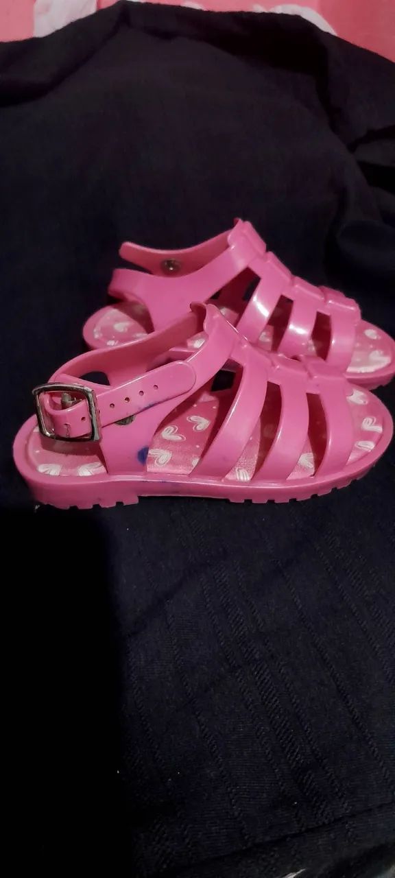 Sandália pimpolho rosa  - Foto 2