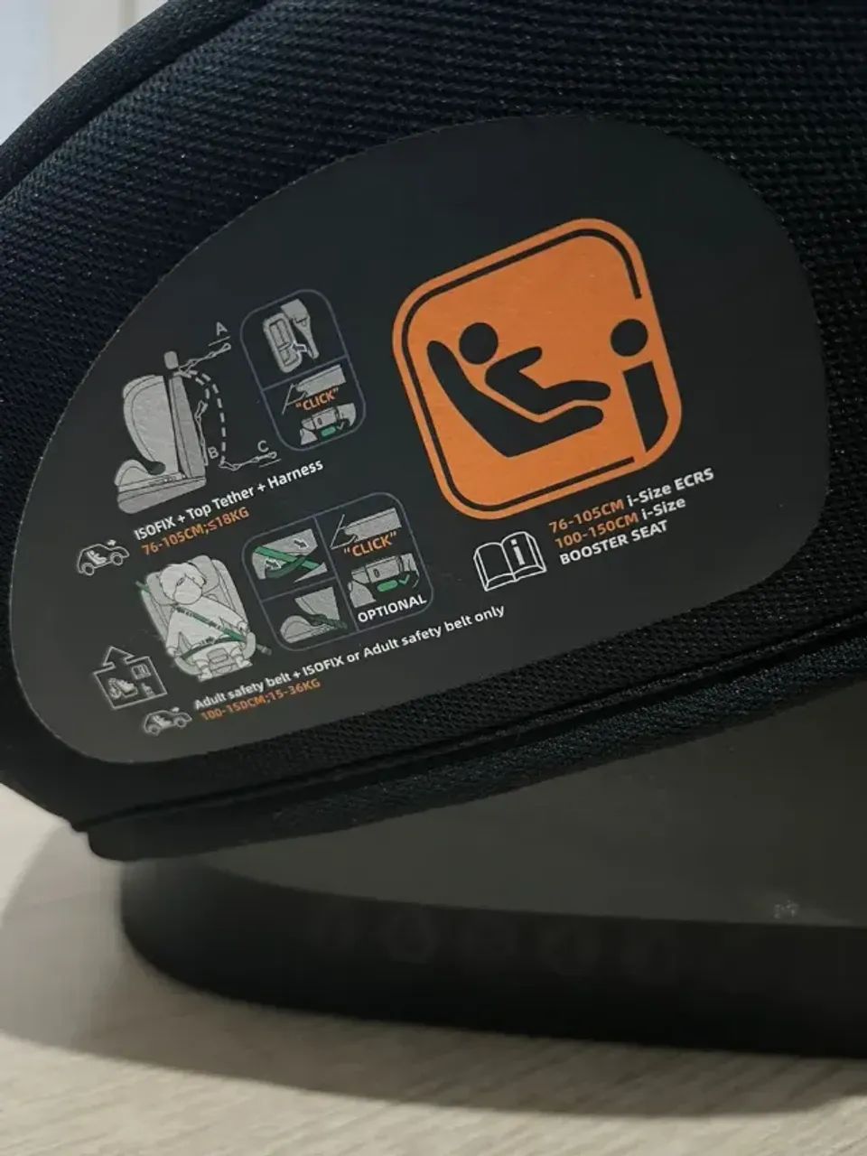 BEBE CONFORTO REEBABY CADEIRA INFANTIL PARA CARRO - Foto 3