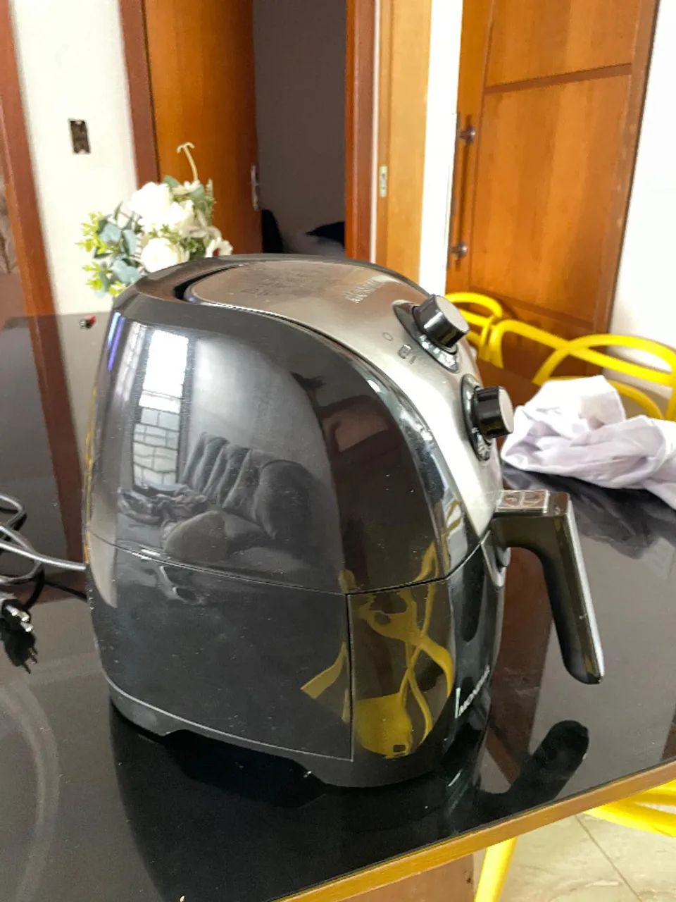 Fritadeira Sem Óleo Mondial 4L - Nunca usada! (220V) - Foto 4