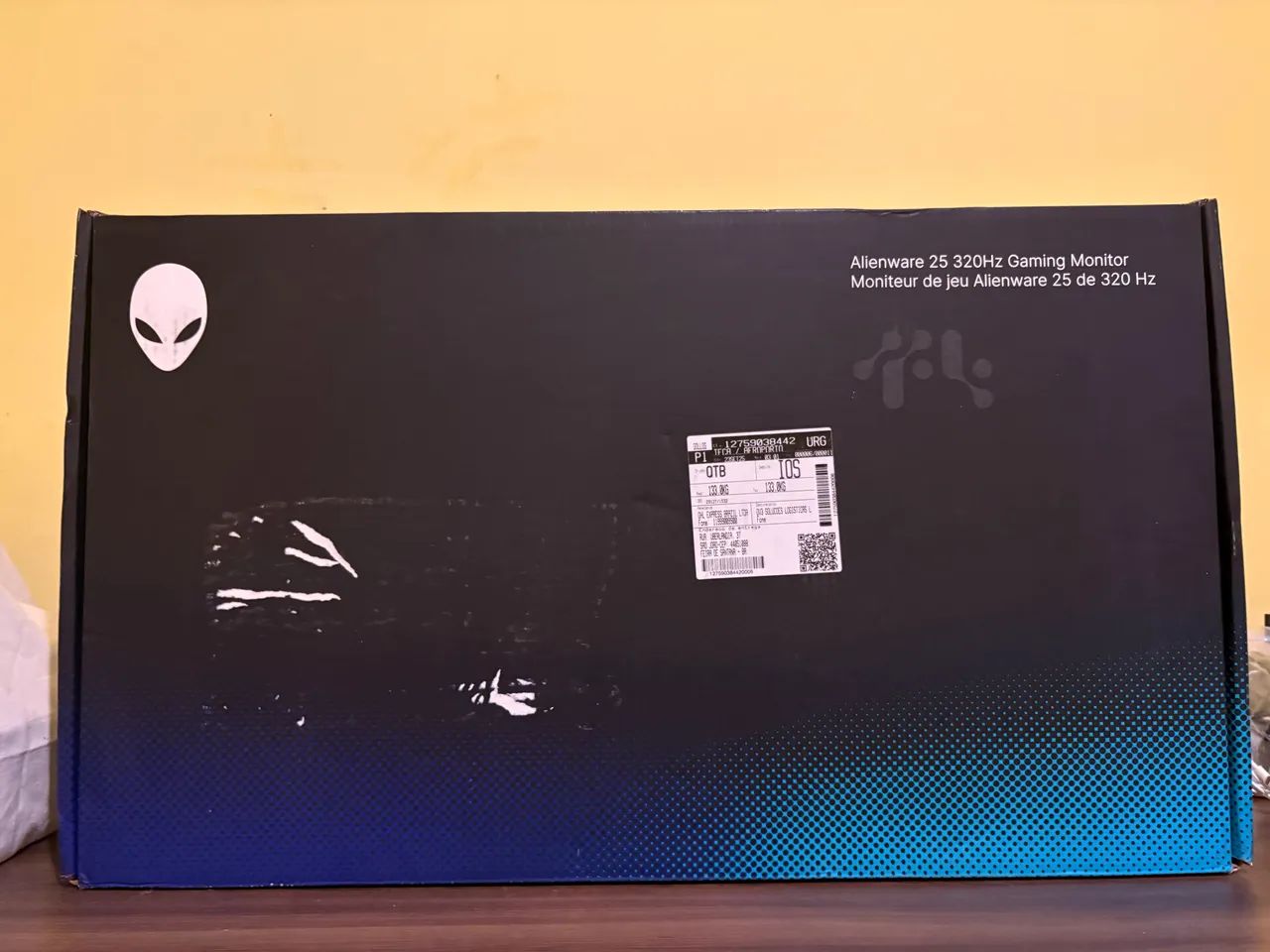 Monitor Alienware 25 pol 320 Hz  AW2525HM