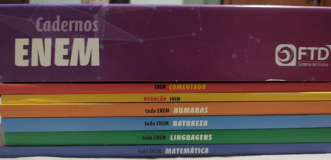 Box completo: Cadernos Enem - Material do Aluno - Foto 2