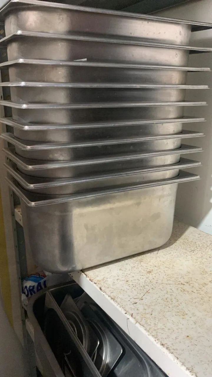 Recipiente Gastronômico 1/3 150mm Inox com tampa - Tramontina - Foto 3