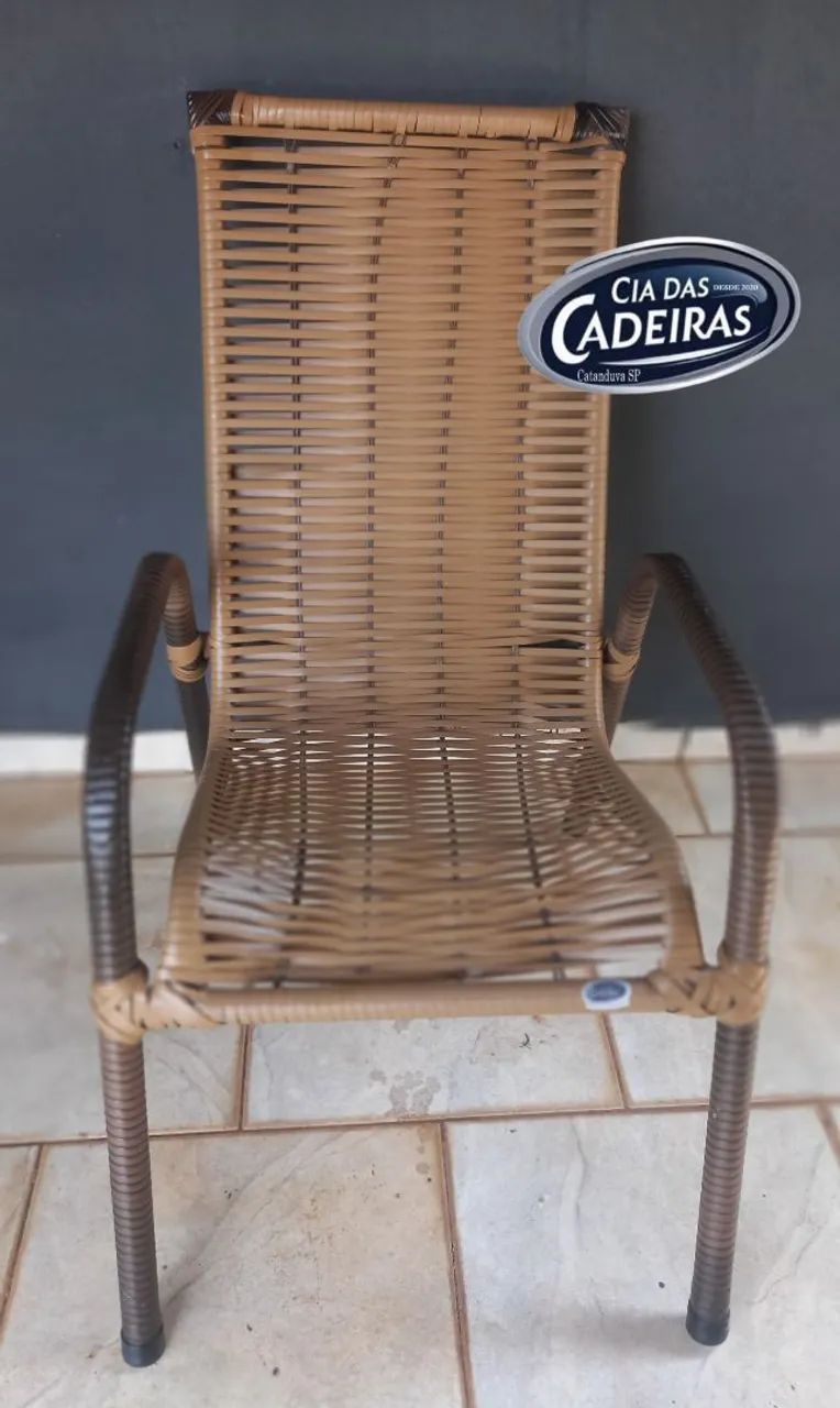 Cadeira Varanda Junco Romana 64168528917505123