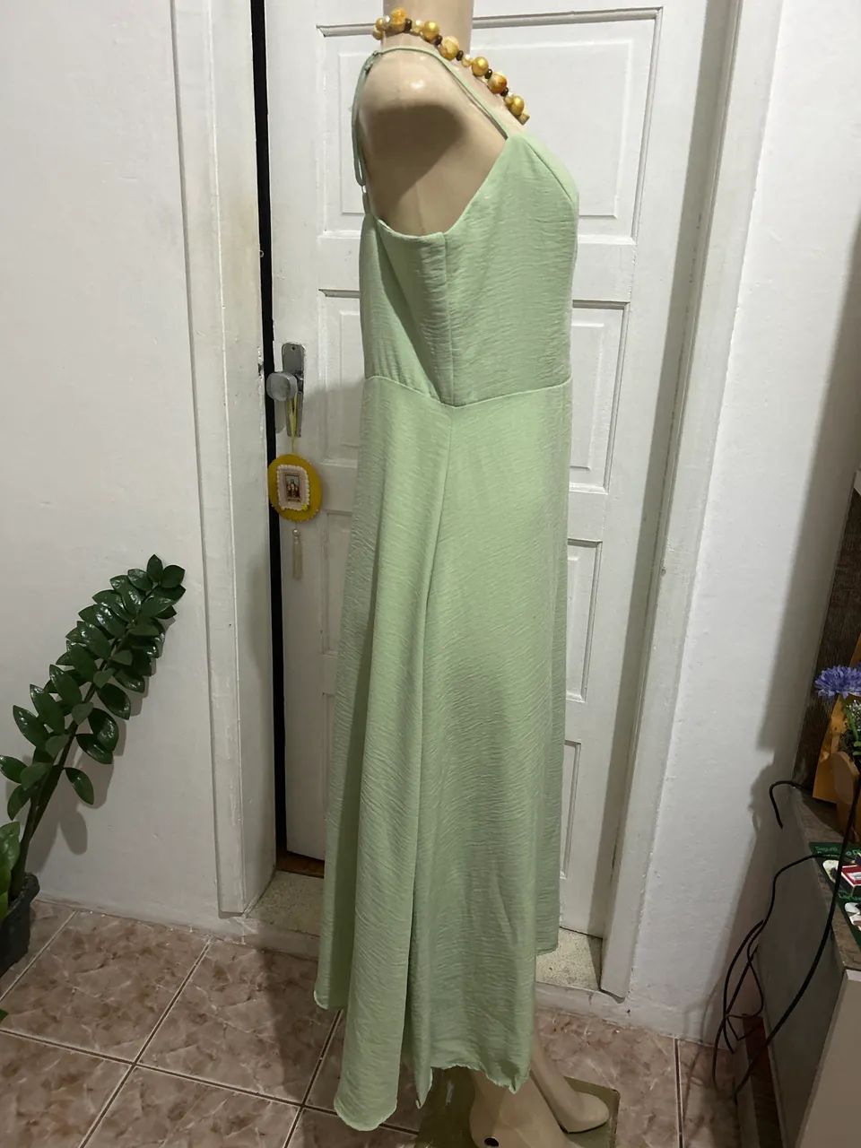 Vestido Midi verde água  - Foto 2
