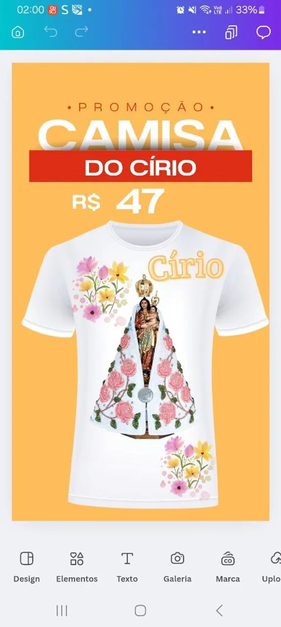 Camisa de Círio 
